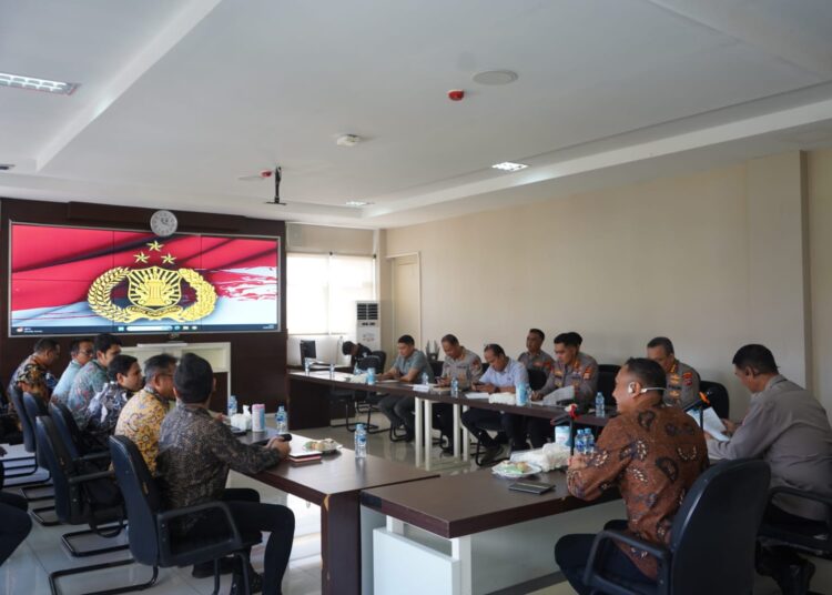 Polda Papua Barat Terima Audensi PT Pertamina Bahas Penguatan Sinergi dan Keamanan Obvitnas