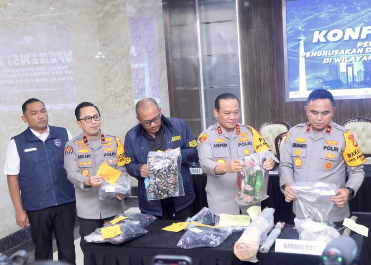 Polda Metro Tetapkan 16 Tersangka Perusakan Fasilitas Umum