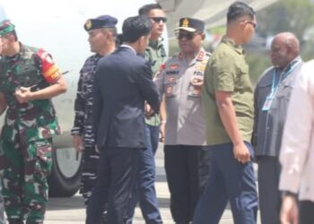 Kapolda Papua Dampingi Wakil Presiden RI dalam Rangkaian Kunjungan Kerja di Kabupaten Merauke