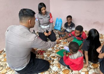 Operasi Rasaka Cartenz, Peduli dan Merangkul Generasi Penerus Bangsa