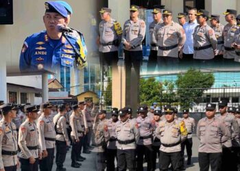 Personel Polda Papua Laksanakan Apel Siaga Guna Menjaga Stabilitas Keamanan