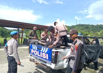 Apel Siaga dan Patroli Gabungan, Polres Mamberamo Raya Pastikan Situasi Kondusif