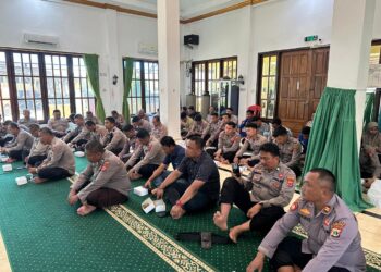 Polres Merauke Gelar Kegiatan Binrohtal, Doakan Keamanan dan Kondusifitas di Merauke