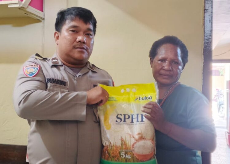 Polres Merauke Gelar Gerakan Pangan Murah Hari ke-32, Wujud Kepedulian Polri Terhadap Ketahanan Pangan Masyarakat