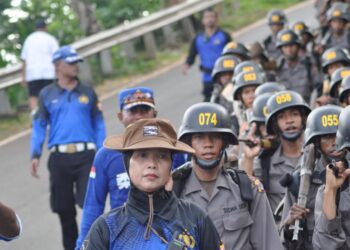 SPN Polda Papua Laksanakan Kegiatan Hiking, Tekankan Pentingnya Semangat dan Disiplin Siswa Diktukba Polri
