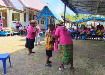 Polsek Pantai Timur Jaga Kondusifitas Kunjungan Kasih PW GKI