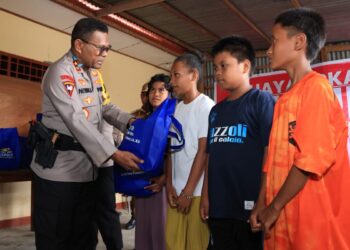 Kapolda Papua Tinjau Langsung Pasca Kerusuhan di Kab Yalimo, Salurkan Bantuan Kemanusiaan dan Trauma Healing