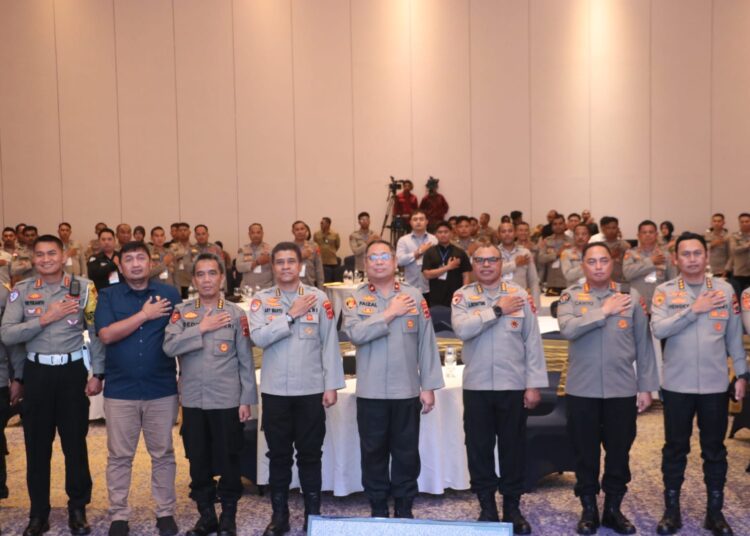 Perkuat Sinergi Komunikasi Publik, Bid Humas Polda Papua adakan Rakernis Fungsi Kehumasan 2025