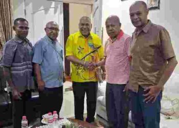 Makna Pertemuan Wagub Papua Terpilih Aryoko Rumaropen dengan Constant Karma