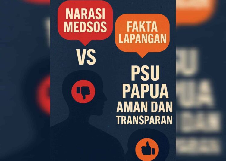 Narasi Medsos Vs Fakta Lapangan: PSU Papua Aman dan Transparan
