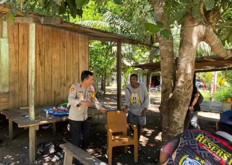 Respon Cepat Polsek Pantai Timur Atas Laporan Warga Kampung Arare, Kamtibmas Tetap Kondusif