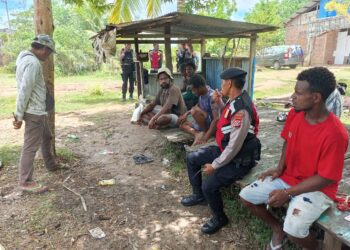 Ciptakan Rasa Aman dan Nyaman, Satuan Samapta Polres Merauke Intensifkan Patroli PRESISI