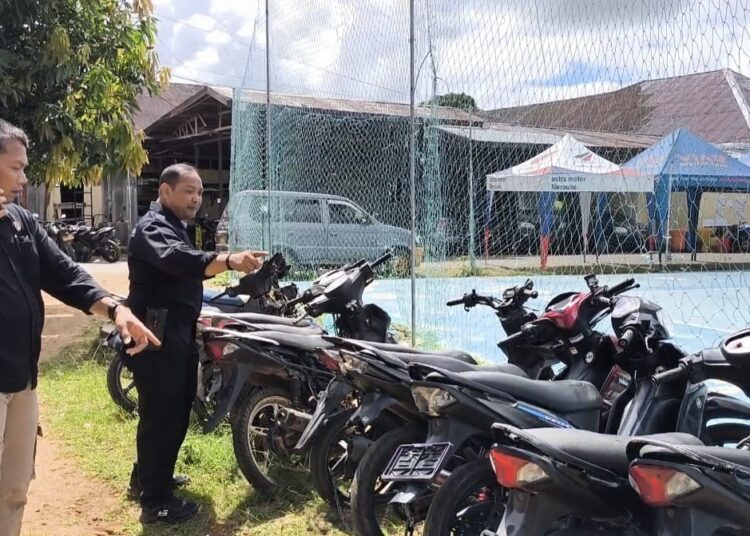 Polres Merauke Amankan 7 Sepeda Motor Hasil Temuan, Warga Diimbau Segera Mengecek Kepemilikan