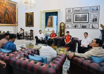 Presiden Prabowo Terima Kunjungan Juara Dunia MotoGP Marc Marquez dan Dua Pembalap Muda Indonesia