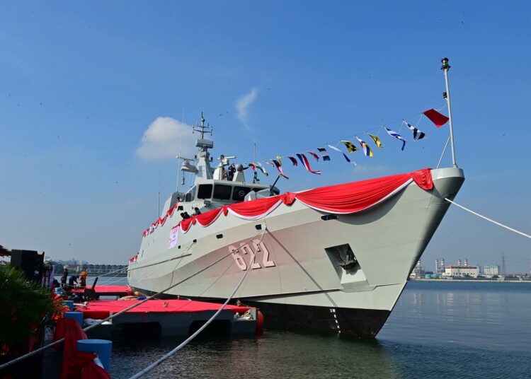 TNI AL Diperkuat Kapal Cepat Rudal Produksi Dalam Negeri “KRI Belati-622”