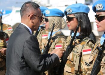 Prajurit Konga 2025 Terima Penghargaan UN Medal Setelah 6 Bulan Misi Perdamaian di Lebanon