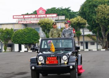 Aksi Prajurit Petarung Marinir Pukau Panglima Australia Saat Kunjungi Markas “Hantu Laut”