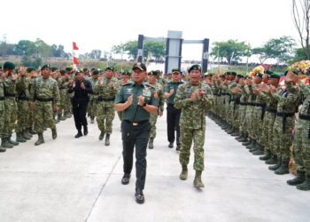 Panglima TNI Tinjau Markas Yontaipur Kostrad di Cikarang