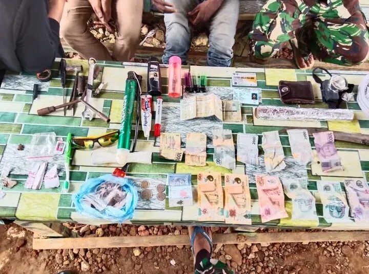 Satgas Yonif 126/KC Gagalkan Peredaran Ganja di Perbatasan RI–PNG