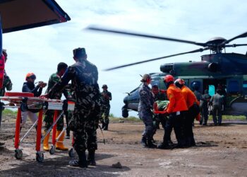 TNI, ADF, dan Basarnas Evakuasi Warga Nyaris Tenggelam di Laut Selatan Jawa