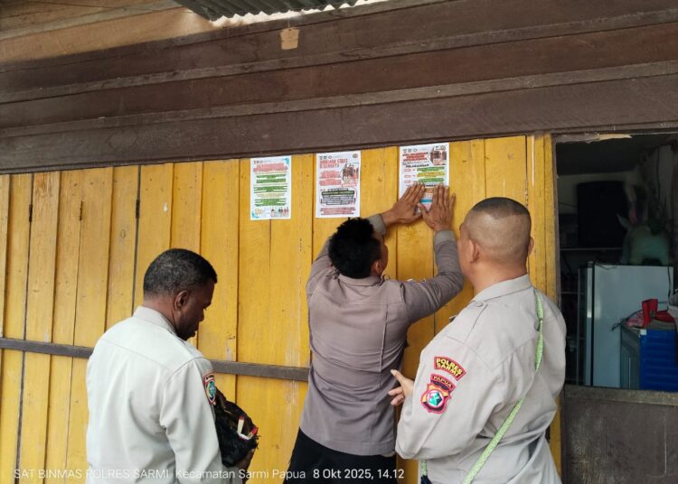 Hentikan Peredaran Miras, Polres Sarmi Siap Tindak Tegas