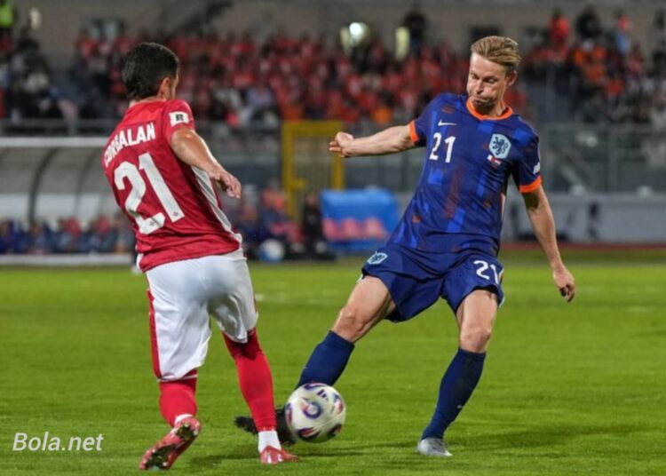 Timnas Belanda Memantai Malta 4-0 di Kualifikasi Piala Dunia Zona Eropa