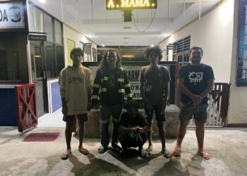 Sat Reskrim Polres Sarmi Tangkap Pelaku Pencurian Motor di Wilayah Kota Sarmi