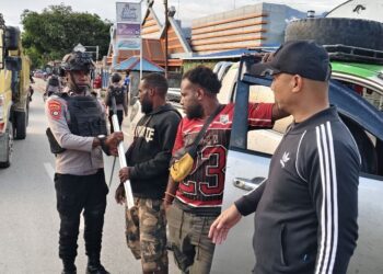 Gelar Razia Sore, Regu Siaga 4 Amankan Sajam dan Panah Wayer