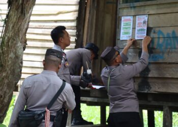 Polres Sarmi Bergerak: Sat Binmas, Sat Narkoba, dan Humas Edukasi Warga Soal Larangan Miras