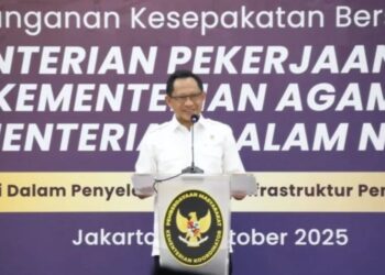 Mendagri Teken MoU Kelayakan Infrastruktur Pendidikan Pesantren