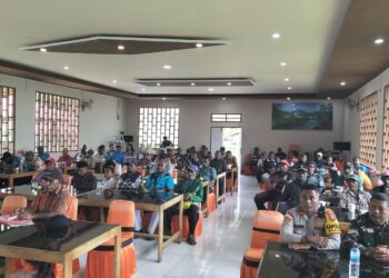 Sinergi Polri dan Masyarakat Adat, Kapolsek Bonggo Ikut Bahas Pemetaan Wilayah Adat Suku Rumbuai