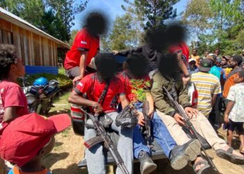 Polres Jayawijaya Amankan 13 Bibit Pohon Ganja