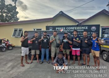 Gerak Cepat TEKAB Polresta Manokwari Ungkap Kasus Pemalakan di Jalan Merdeka
