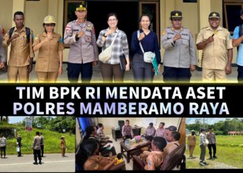 BPK RI Melakukan Pendataan Aset Polres Mamberamo Raya