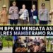 BPK RI Melakukan Pendataan Aset Polres Mamberamo Raya