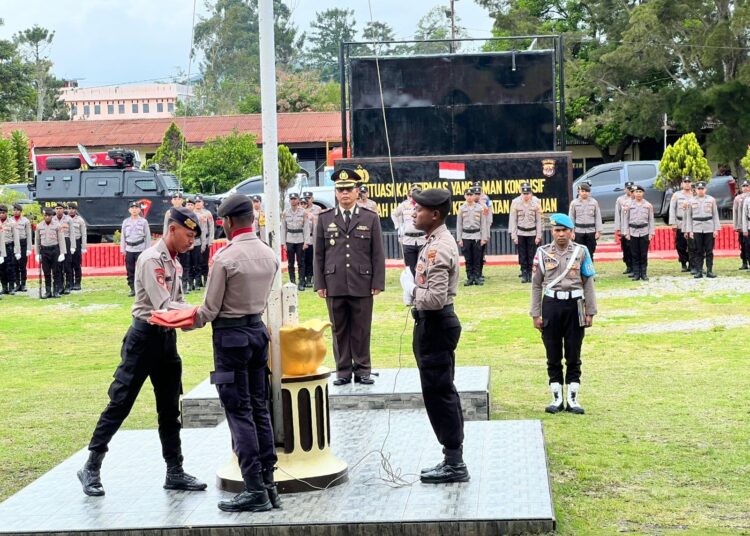 Pemuda Bergerak, Indonesia Bersatu – Polres Jayawijaya Peringati Hari Sumpah Pemuda ke-97