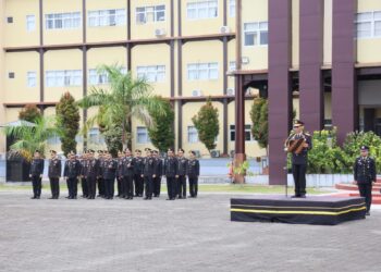 Wakapolda Papua Barat Pimpin Upacara Hari Sumpah Pemuda ke-97 di Mapolda