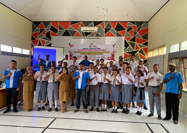 Sat Narkoba Sarmi Tanamkan Kesadaran Anti Narkoba di Sekolah