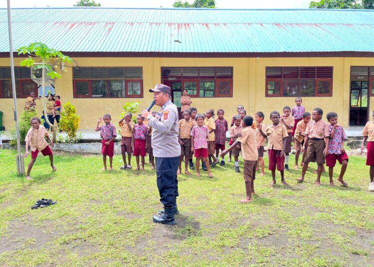 Cegah Gangguan Kamtibmas, Polres Sarmi Sita dan Amankan Meriam Spirtus dari Anak-Anak