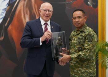 Panglima TNI dan Mantan Gubernur Jenderal Australia Bahas Penguatan Kerja Sama Pertahanan