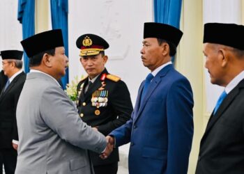 Presiden Prabowo Lantik Keanggotaan Komisi Percepatan Reformasi Polri