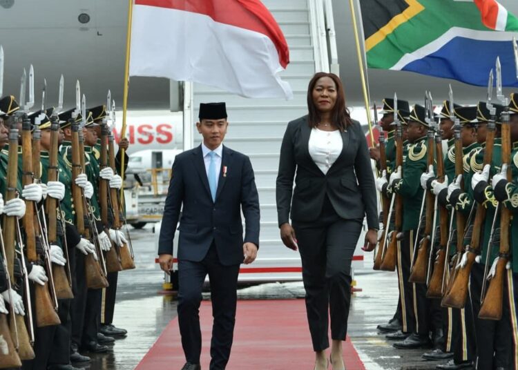 Tiba di Johannesburg, Wapres Gibran Disambut Menteri Energi Afrika Selatan dan Tarian Pantsula