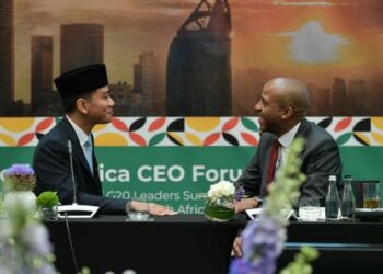 Wapres Gibran Bawa Salam Presiden Prabowo di Indonesia–Africa CEO Forum 2025