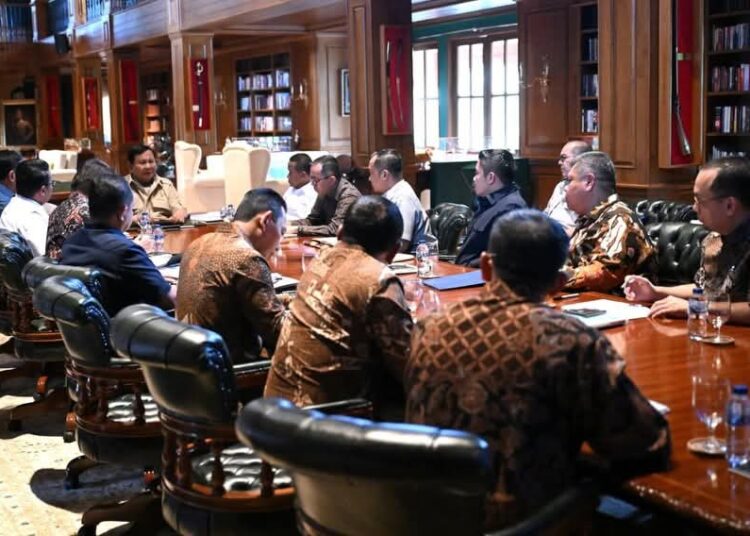 Presiden Prabowo Panggil Sejumlah Menteri, Bahas Penertiban Kawasan Hutan dan Pertambangan Ilegal