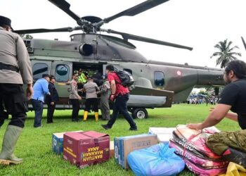 Pemerintah Kirim 11 Helikopter untuk Percepatan Penanganan Bencana