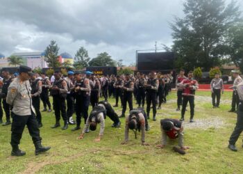 Propam Polres Jayawijaya Gelar Gaktibplin, Tegakkan Disiplin Internal Personel