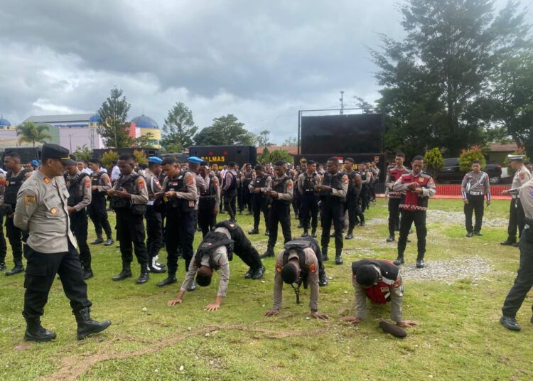 Propam Polres Jayawijaya Gelar Gaktibplin, Tegakkan Disiplin Internal Personel