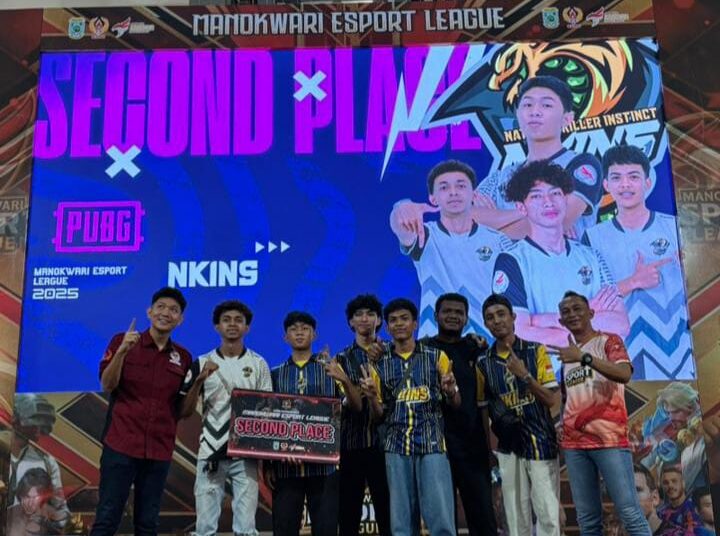 Kabid Humas Polda Papua Barat Hadiri Penutupan Manokwari Esport League 2025