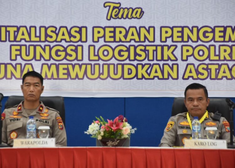 Wakapolda Buka Rakernis Bidang Logistik T.A. 2025