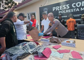 Kurang dari 24 jam Polresta Manokwari Berhasil Ungkap Kasus Pembunuhan di Reremi Puncak Manokwari